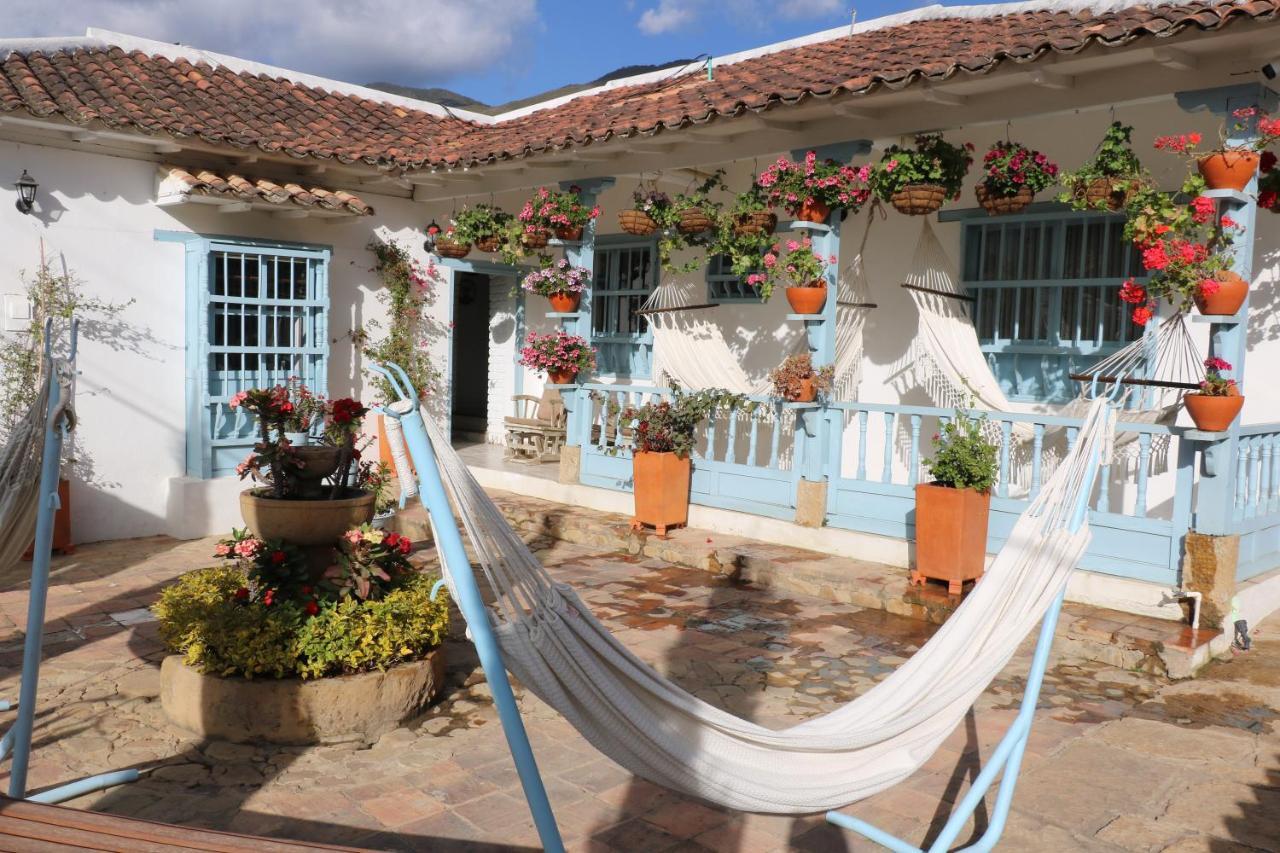 Casa Hotel Santa Helena Boutique 비야 데 레이바 외부 사진