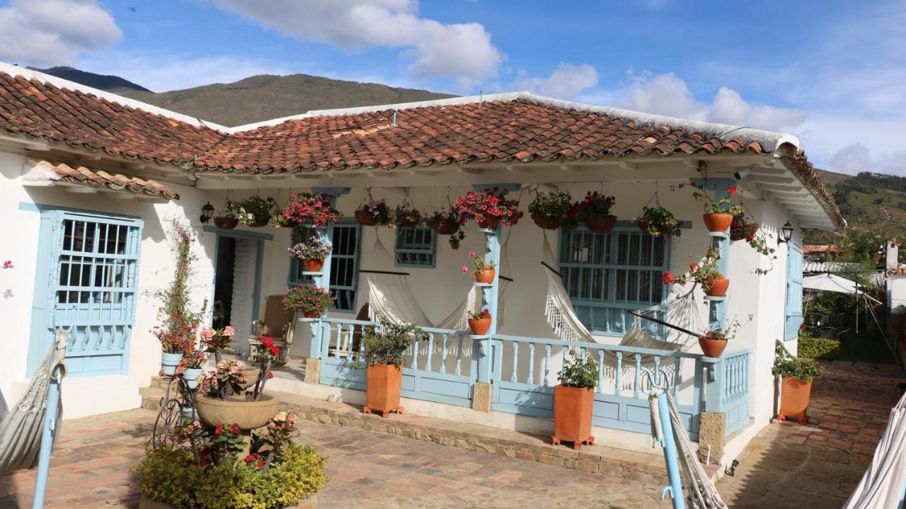 Casa Hotel Santa Helena Boutique 비야 데 레이바 외부 사진