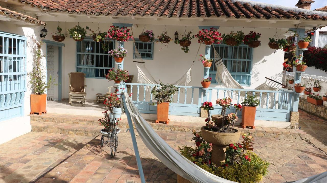 Casa Hotel Santa Helena Boutique 비야 데 레이바 외부 사진